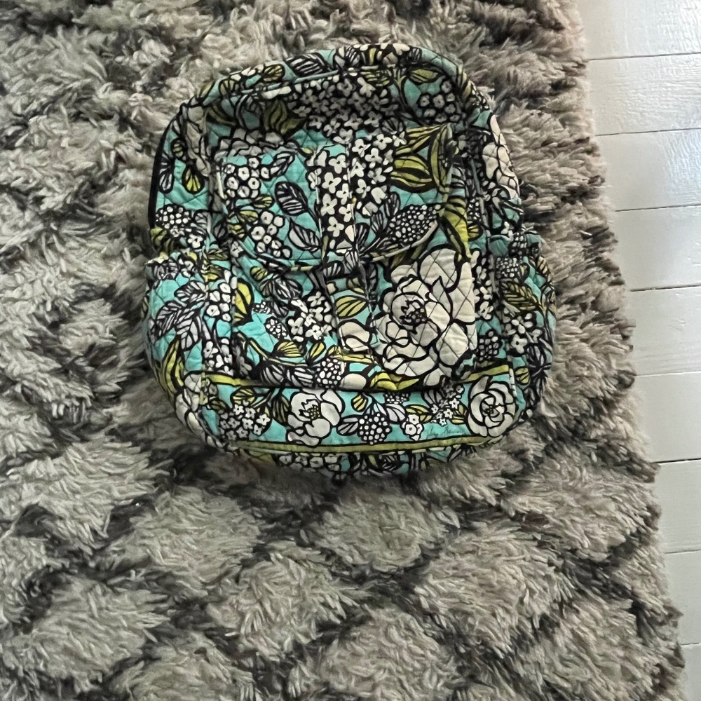 Vera Bradley floral backpack